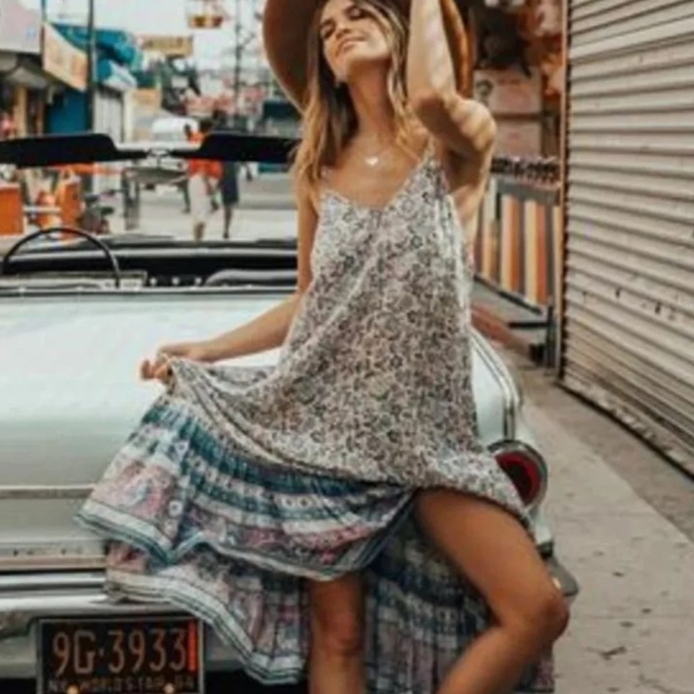 Spell and The Gypsy Collective Dahlia Strappy Dress 🖤